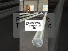 Üretici Sıcak daldırılmış elektrikli çelik direği Metal hizmet direği Trafik direği İletişim direği