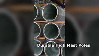 Yüksek Direk Direkleri Stadyum Aydınlatma Çelik Direk Kılavuzu