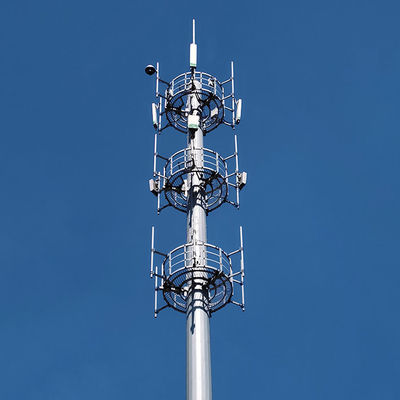 Telekom kutupları çokgen şekil bükülme hesaplama ve çelik kutup yapısı analizi raporu Q235 malzemesi için