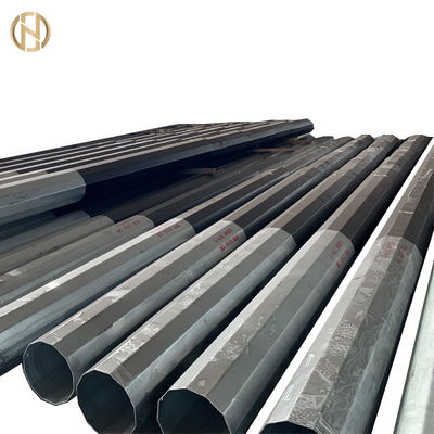 Yükseklik 10M Galvanizli Elektrik Direği Galvanizli Çelik Direkler 330daN 300daN