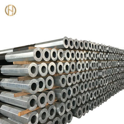 Galvanizli Çelik İletim Direkleri 12.2m 69KV İyi Bitmiş Galvaniz