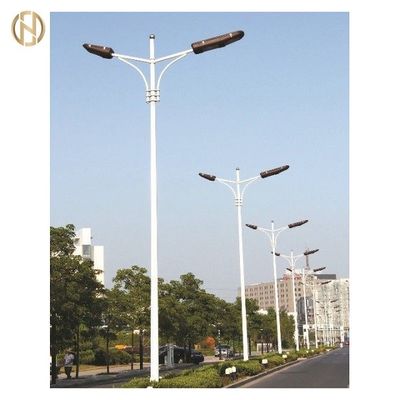 Özel 3m 6m 8m 12m Sıcak Dip Galvanize Sekizgen Sokak Işığı direği