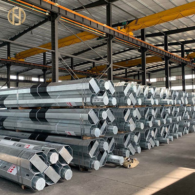 Havai Elektrik Hatları İçin Dayanıklı 12M Swaged Boru Direkleri 11KV Veya 33KV