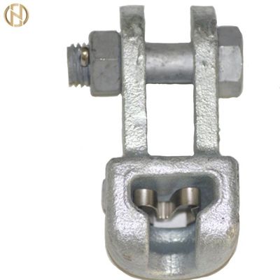 Izolatör için uygun sıcak daldırma galvanizli çelik soket Clevis göz