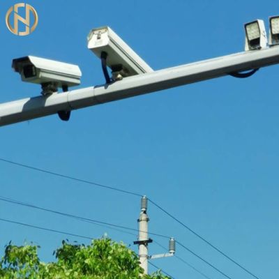 Q235B Galvanizli Çelik 5M Gözetim Kamera Direği
