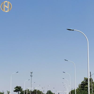 Alan Aydınlatma İçin Yüksek Hassasiyetli Sekizgen Işık Direği 12m Yüksek Dayanıklılık