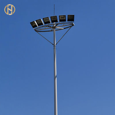 45 Metre 35 Metre 20 Metre Yüksek Direk Direk Sıcak Daldırma Galvanizli