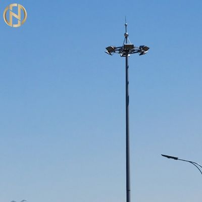 Yükseltme Mekanizmalı Galvanizli 12 Metre Yüksek Direk Direği