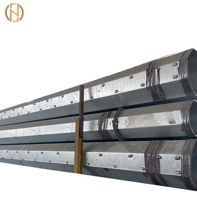 Özelleştirilmiş Metal Güç Direği 132KV İletim Hattı HDG Yüzeyi