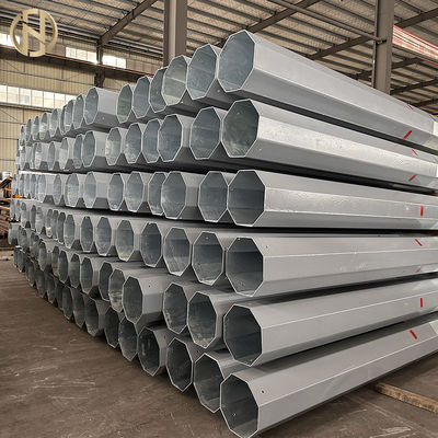 satın al Düşük ve orta gerilimli hatlar için sekizgen güç kutupları Metal kutuplar Elektrikli ekipman tedarikleri online manufacture