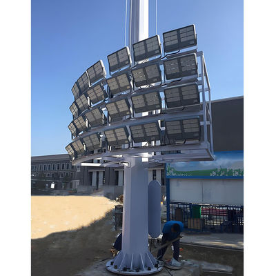 satın al Sıcak Dip Galvanize Yüksek Mast direği Stadyum Işık direği Tubular Çelik direği online manufacture