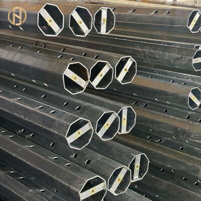 satın al FUTAO Galvanizli Çelik iletim hattı kulesi ve güç dağıtımı için kendi kendini destekleyen tüplü direği online manufacture