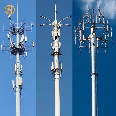 satın al Q355 Galvanizli Çelik Monopole Telekomünikasyon Kulesi (15-45m) online manufacture