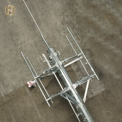 satın almak Telekomünikasyon Postaları Yüksek Güçlü Çelik ve Korozyona Direnci İçin Sıcak Dip Galvanize Edilen Çelik direği online manufacture