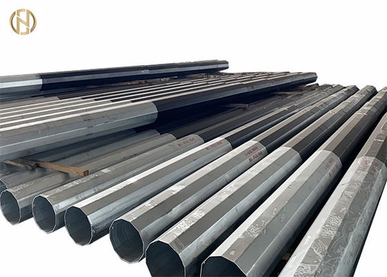 satın al Galvanizli Renkli Boru Çelik Direk 33KV Çift Devre Süspansiyon Kulesi online manufacture