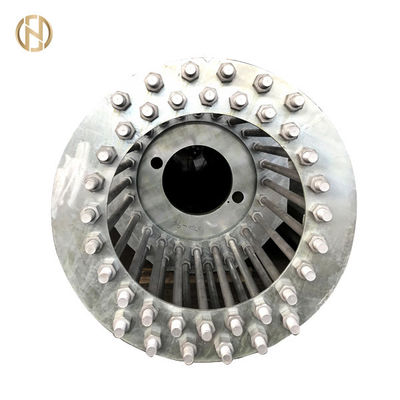 satın al 230KV Şanzıman Monopole Kulesi 110FT ASTM A 123 için Gri Metal Güç Kutbu online manufacture