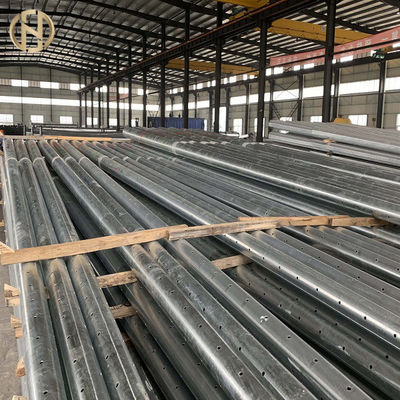satın al Çinko Renkli Elektrik Direği 12.2M 1700daN Çelik Güç Direği online manufacture