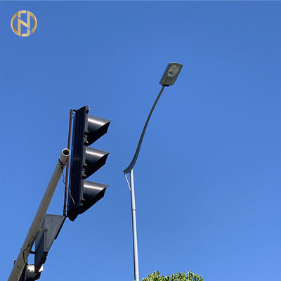 satın al Özelliklendirilebilir Elektrik Dışarı Galvanizli Işık direği Spray boyama ile online manufacture