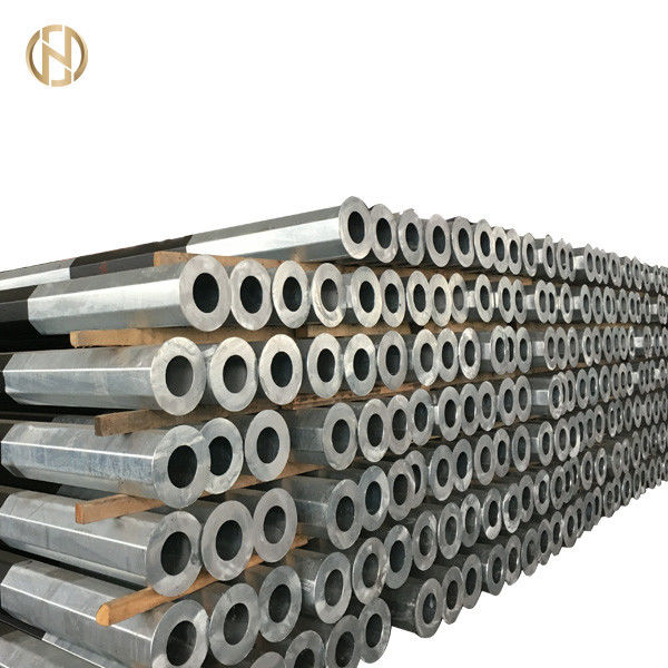 Galvanizli Çelik İletim Direkleri 12.2m 69KV İyi Bitmiş Galvaniz