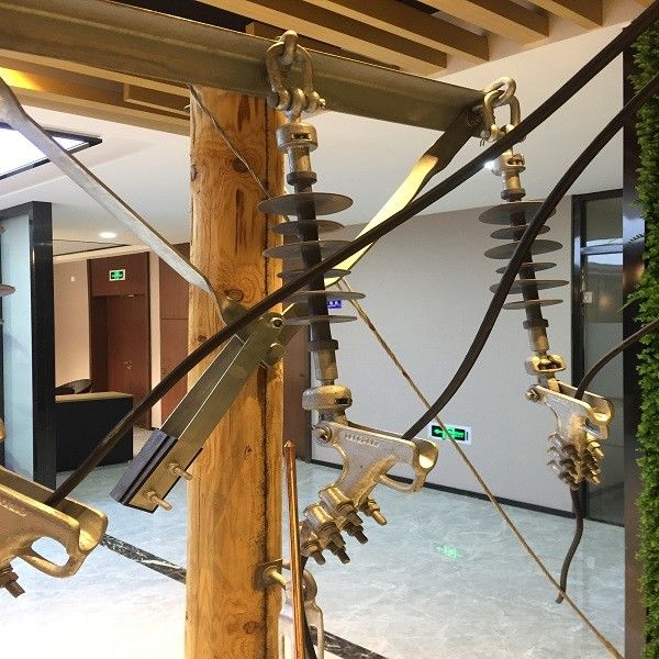 AAk ACSR İletkenler için 12kv 35kv kutup aksesuarları Süspansiyon ve Gerilim Parçaları 120mm² 50mm²