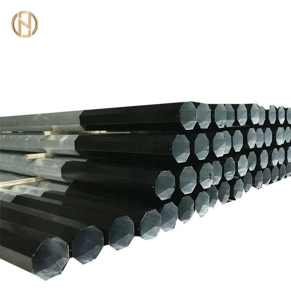 10 - 30M Sıcak Daldırma Galvanizli Direk ASTM 123 ASTM 153 30FT 10KV - 550KV
