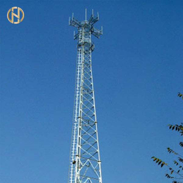Tranmisson Kulesi / Monopole Kulesi için 230KV 45m Galvanizli Güç Kutbu