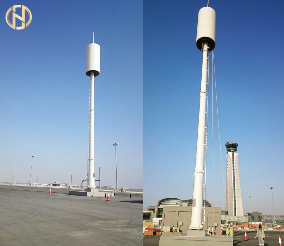 105 FT Metal Poligon Monopole Haberleşme Kulesi