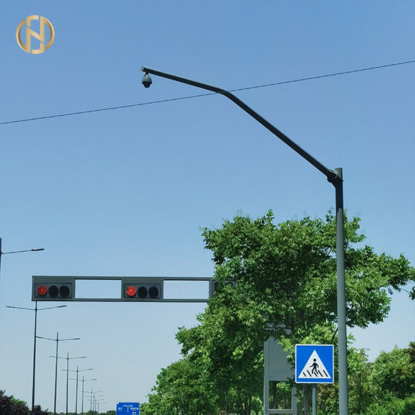 Yol Trafik Güvenlik Kamerası Lamba Sonrası Boyama 5mm Kalınlıklı Poligonal Tip