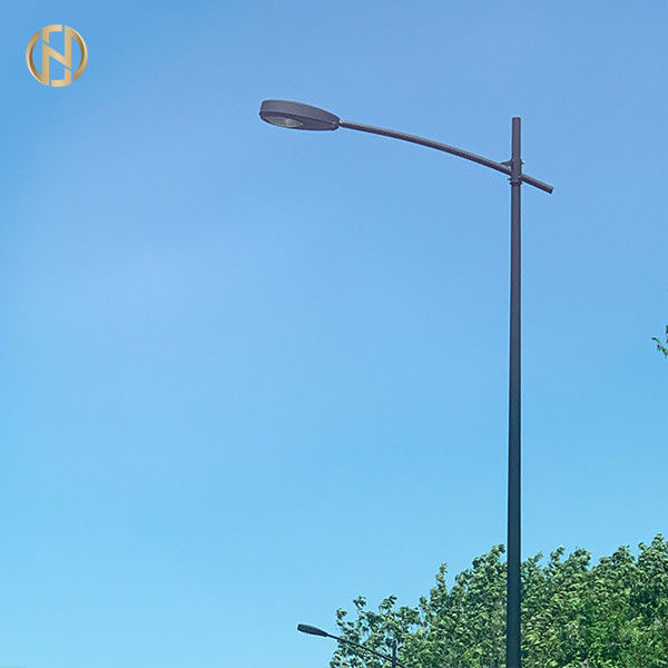 Galvanizli Sokak Aydınlatma Direği 3M 6M 9M 12M Özel Sekizgen Işık Direği