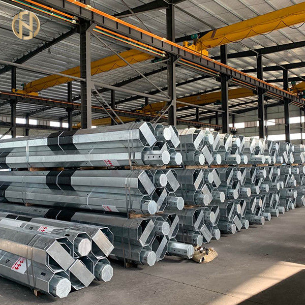 Havai Elektrik Hatları İçin Dayanıklı 12M Swaged Boru Direkleri 11KV Veya 33KV