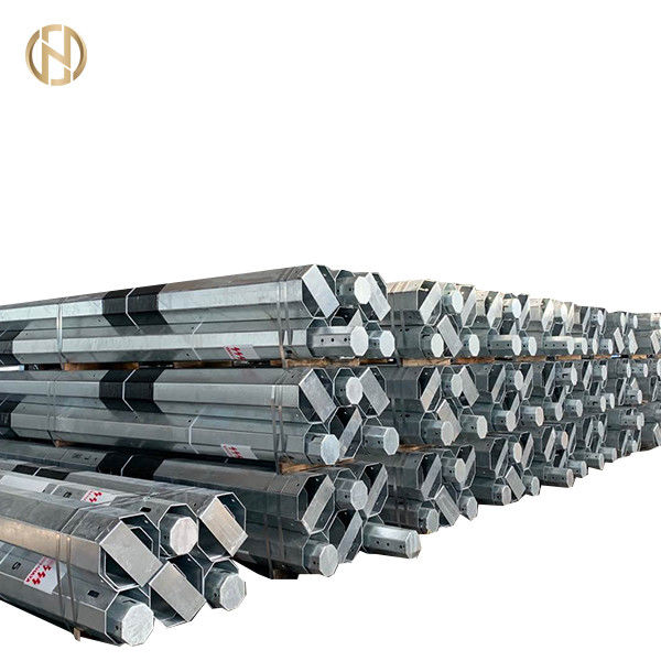 Güç Dağıtımı için 12M Galvanizli Çelik Işık Direği