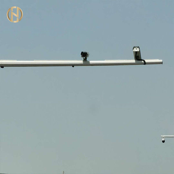 Sekizgen Şekil Çelik CCTV Kutup 3-20M Montaj Yüksekliği Rüzgar Dayanıklı