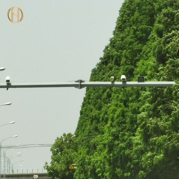 Tip Galvanizli Çelik 8M CCTV Kamera Montaj Direği
