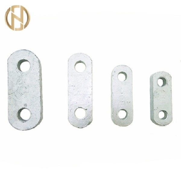 daldırma galvanizli çelik Paralel Yapısı PD Tipi Clevis / Bağlantı plakası kutup aksesuarları