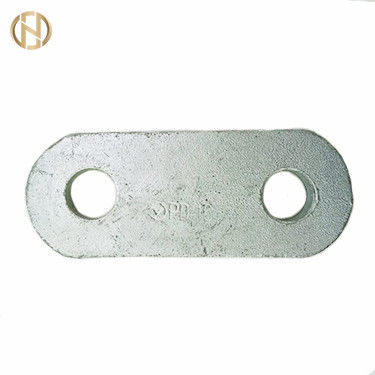 daldırma galvanizli çelik Paralel Yapısı PD Tipi Clevis / Bağlantı plakası kutup aksesuarları