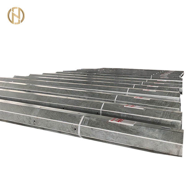 Dodecagon Elektrikli Çelik Yardımcı Direk Sıcak Daldırma Galvanizli 32m 110FT