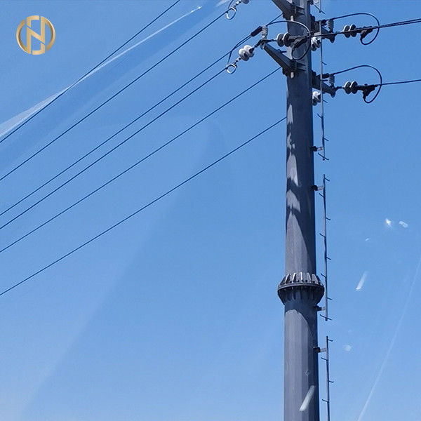 300daN 200daN Metal Elektrik Direği Sıcak Rulo Çelik Q345B GR65 2-3.5mm Kalınlık