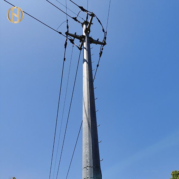 8mm 30 Metre Yüksek Direk Direk Sokak Lambası EN10046 Stardand