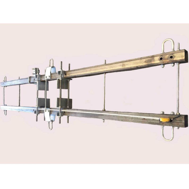 Güç Projesi için 12KV 35KV Kutup Aksesuarları Galvanizli Çelik 8000D Çapraz Kol