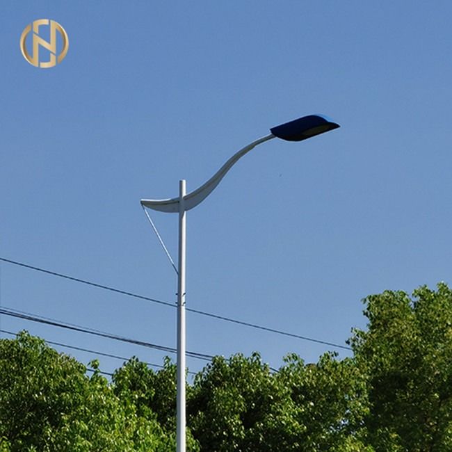 6 Metre Sıcak Daldırma Galvaniz GR65 Sokak Lambası Direği