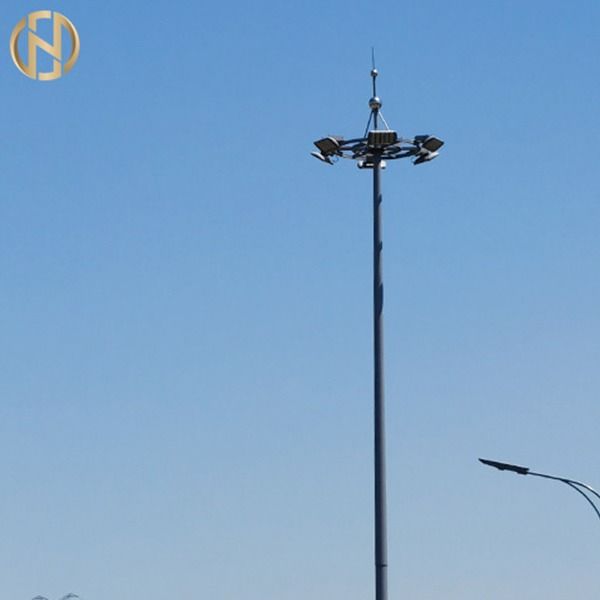 Yükseltme Mekanizmalı Galvanizli 12 Metre Yüksek Direk Direği