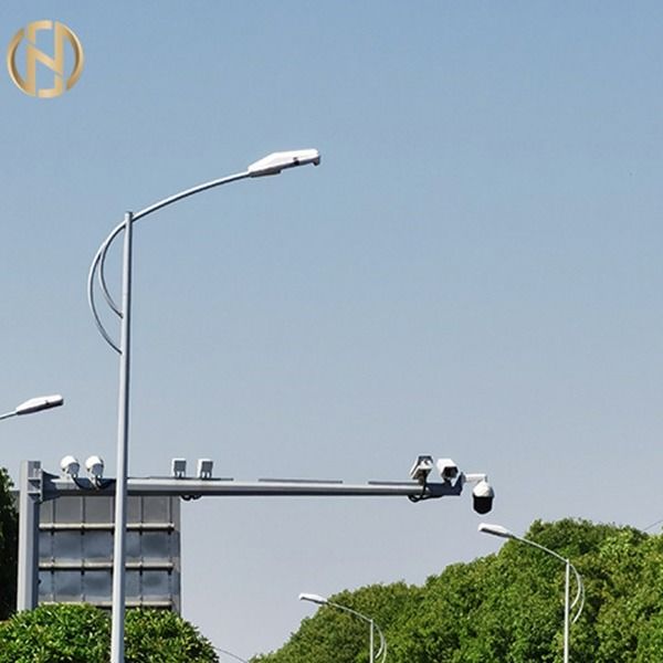 Tek Kollu Çelik Sekizgen Işık Direği 10M