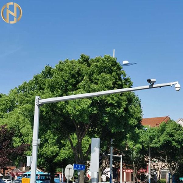 L Tipi Q345 Trafik Uzatma Teleskopik Çelik Anten Direk