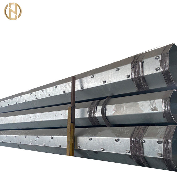 Özelleştirilmiş Metal Güç Direği 132KV İletim Hattı HDG Yüzeyi