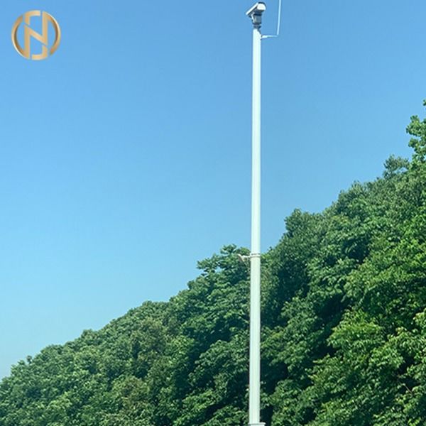 Sıcak Daldırma Galvaniz Astm Gr65 7.8m Konsol Trafik Işık Direği
