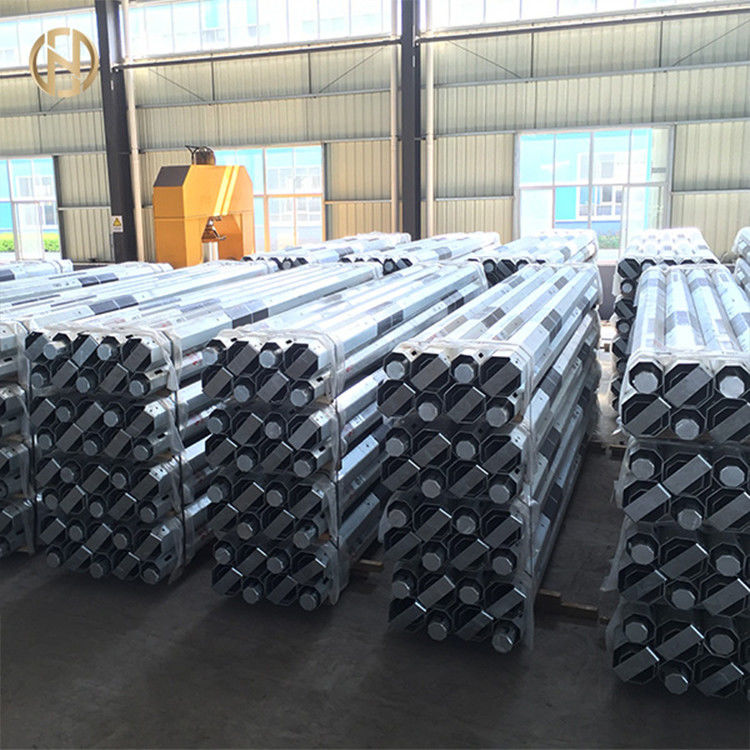 Sıcak Daldırma Galvanizli Dış Mekan Sokak Lambası 2.5mm - 30mm Kalınlık