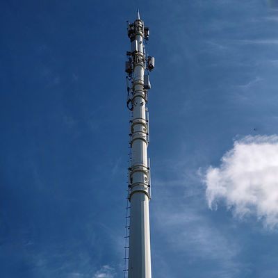 ASTM A572 GR65 Çelik Telekomünikasyon Post Dayanıklı Güçlü